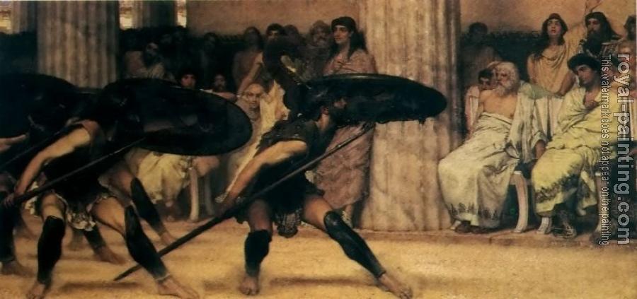 Sir Lawrence Alma-Tadema : A Pyhhric Dance
